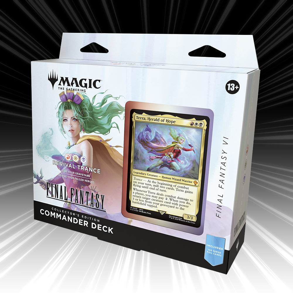 mtg final fantasy commander deck collector's edition MTG: Version:Final Fantasy VII: Limit Break FIN Holiday Commander is a multiplayer Mog, Moogle Warrior [Commander: