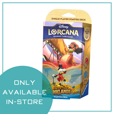 (IN-STORE ONLY) Lorcana: Into the Inklands Starter Deck - Plenty of Luck (Moana / Scrooge McDuck)