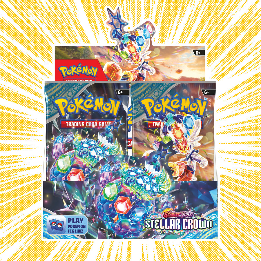stellar crown.booster box Pokemon: Stellar Crown Booster Box