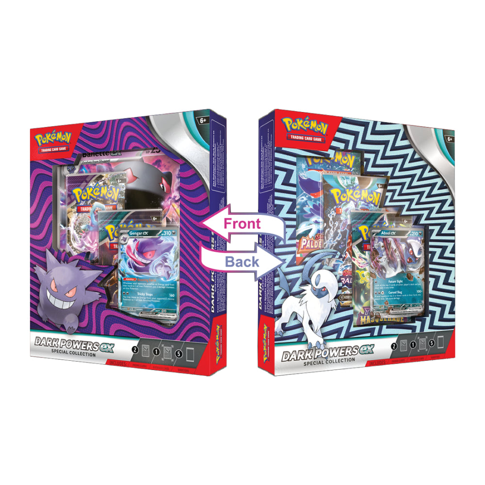 pokemon gengar booster pack Pokemon: Dark Powers EX Special Collection