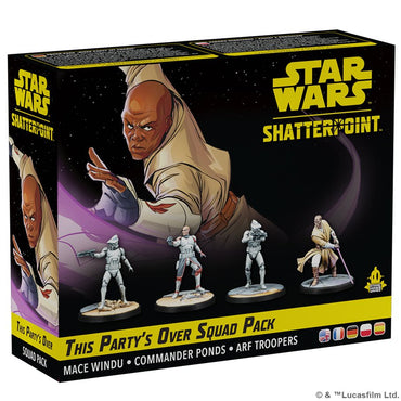 Star Wars Shatterpoint: This Party's Over - Mace Windu Squad Pack