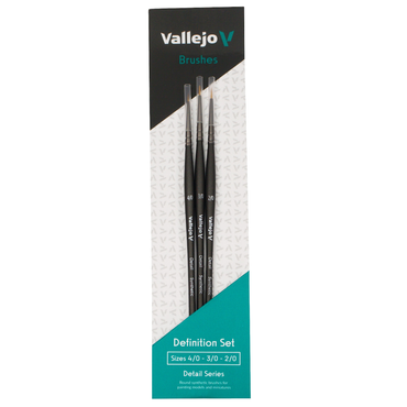 Vallejo Brushes: Definition Set (Detail Series)