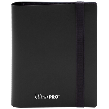 Ultra Pro Binder: Eclipse 4 Pocket Jet Black