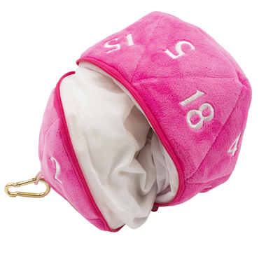 Plush UP Dice Bag: Hot Pink