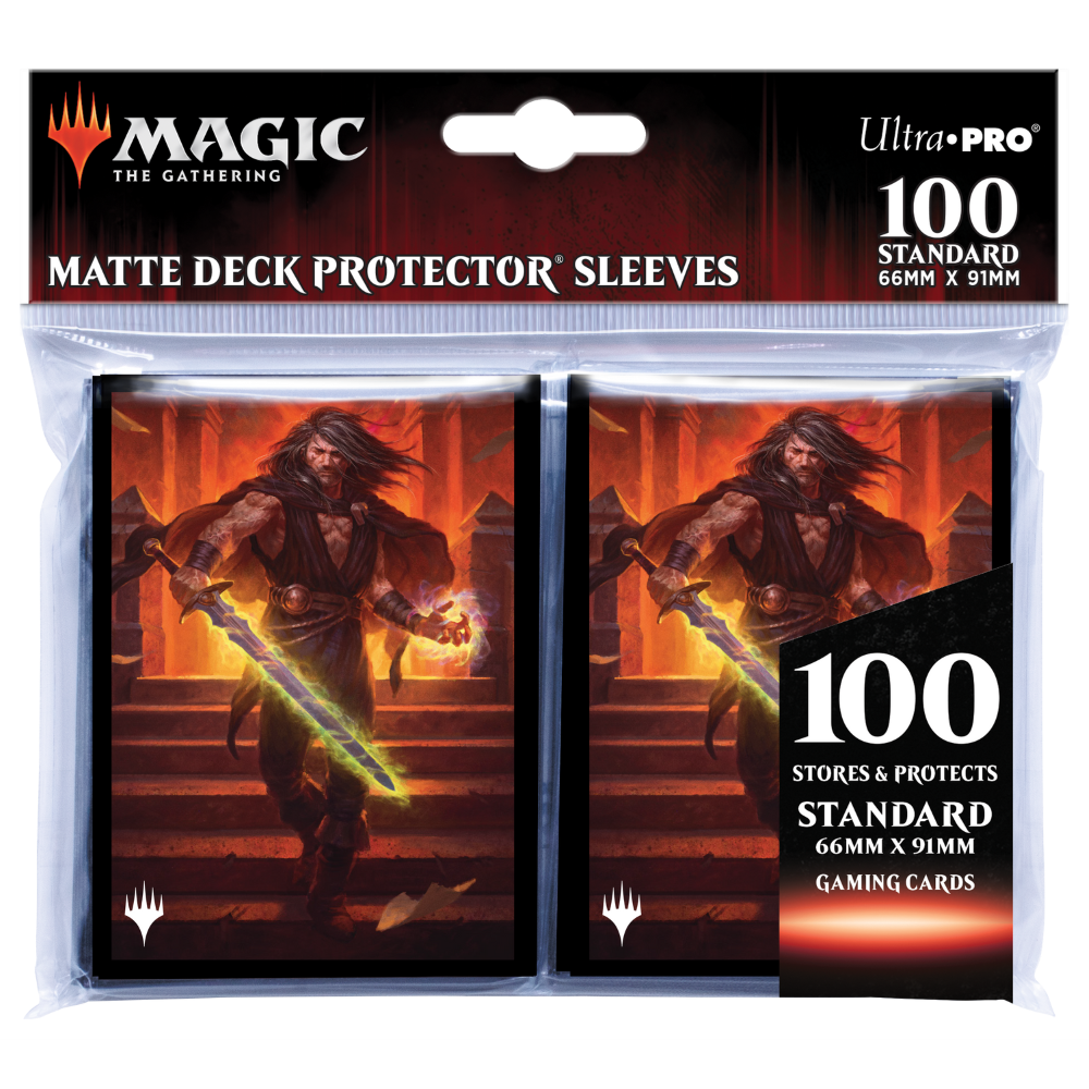 MTG Deck Protector Sleeves: Dominaria United - Jared Carthalion (100 C MTG Deck Protector Sleeves: Dominaria United - Jared Carthalion (100 C