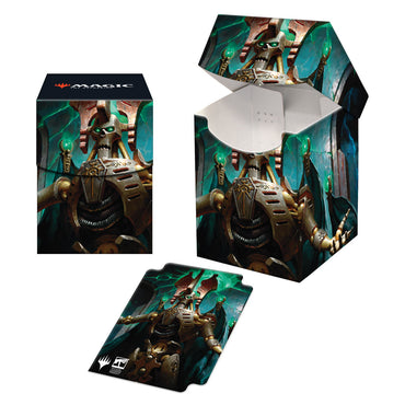 Warhammer 40K Commander Szarekh, the Silent King 100+ Deck Box for Magic: The Gathering - Ultra Pro Deck Boxes