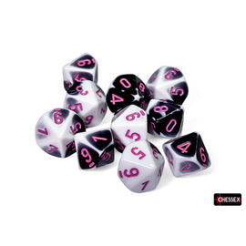 10D10 Set: Gemini Black-White/Pink UV (CHX26269)