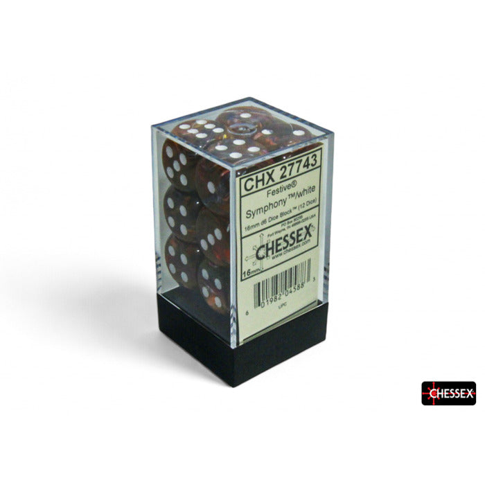 12D6 Set (16mm): Festive Symphony/White UV (CHX27743)