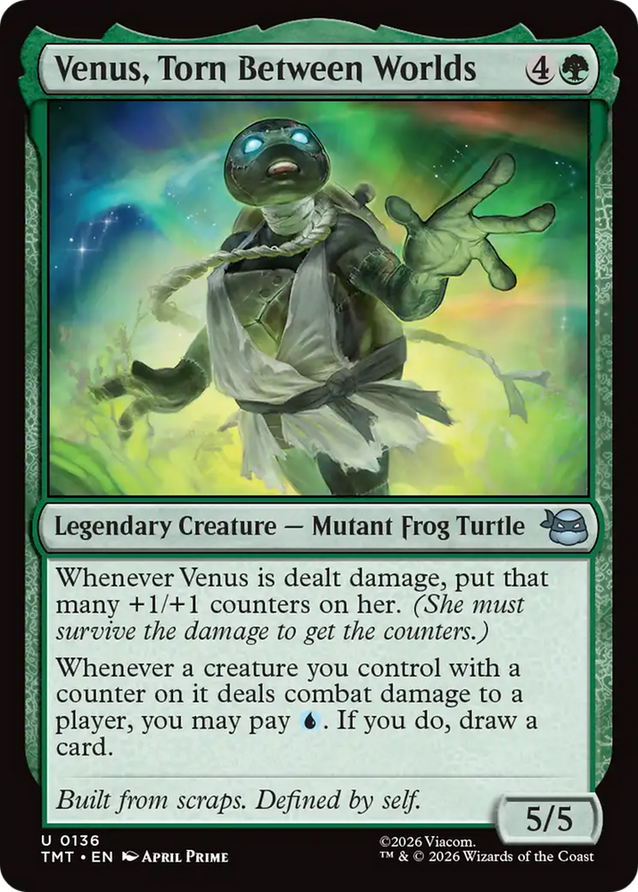 Venus, Torn Between Worlds [Teenage Mutant Ninja Turtles]