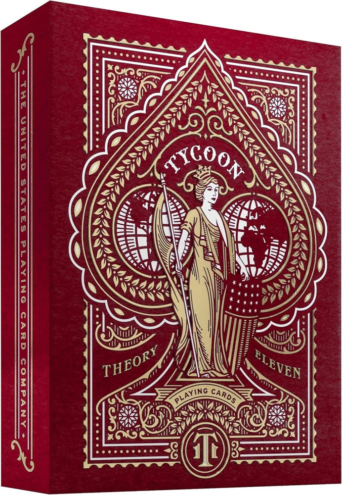 Theory 11 Playing Cards: Tycoon Red