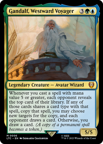 Gandalf, Westward Voyager [The Lord of the Rings: Tales of Middle-Earth Commander]
