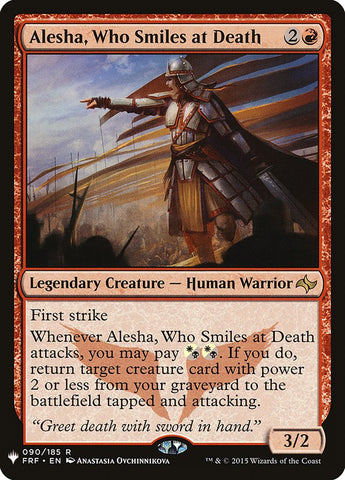 Alesha, Who Smiles at Death [Mystery Booster]