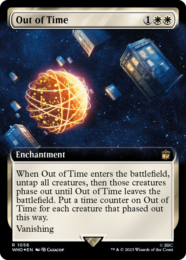 Out of Time (Extended Art) (Surge Foil) [Doctor Who]