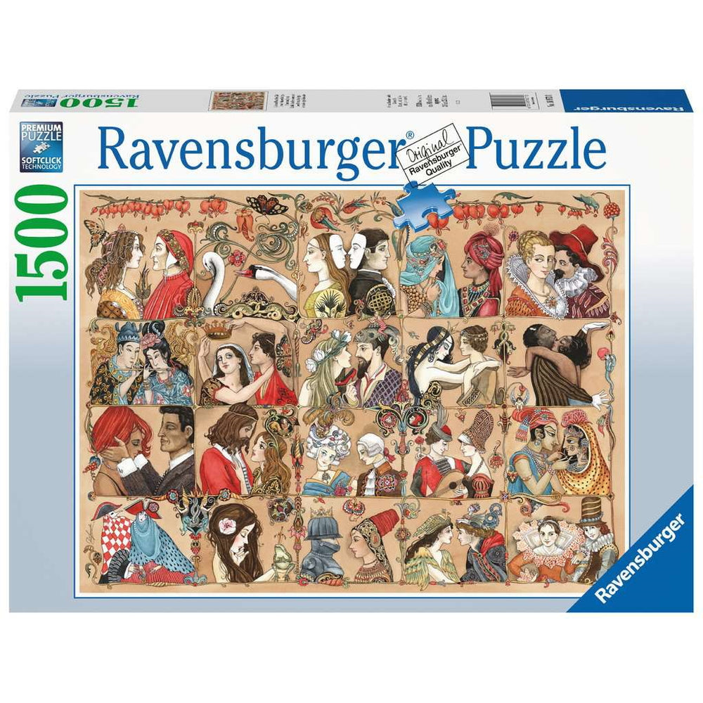 Ravensburger Puzzles (1500 Pieces): Love Through the Ages