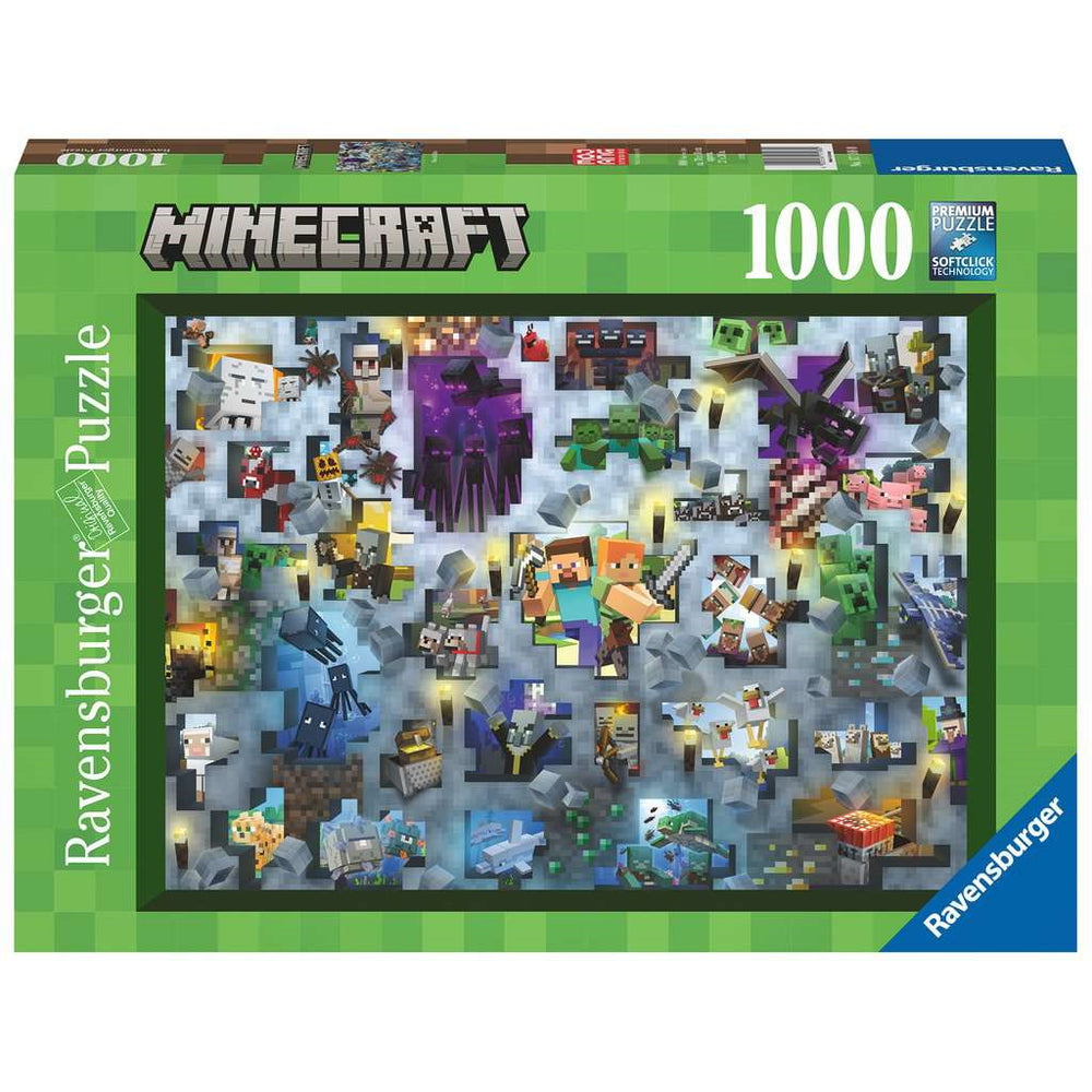 Puzzle: Minecraft Mobs 1000 Pieces