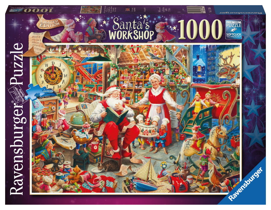 Puzzle: Ravensburger - Santa's Workshop<br />(1000 pcs)