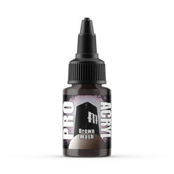 Monument Hobbies: Pro Acryl 201 - Brown Wash (22ml)
