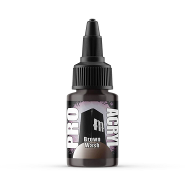 Monument Hobbies: Pro Acryl 201 - Brown Wash (22ml)