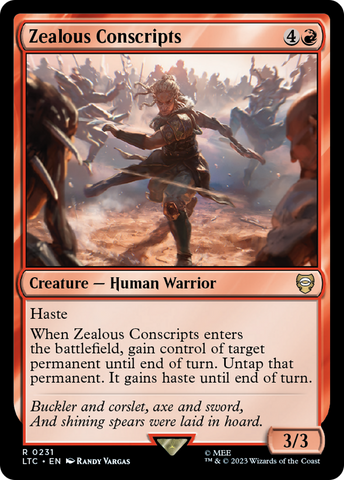 Zealous Conscripts [The Lord of the Rings: Tales of Middle-Earth Commander]