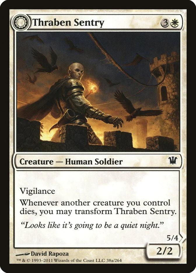 Thraben Sentry [Innistrad]