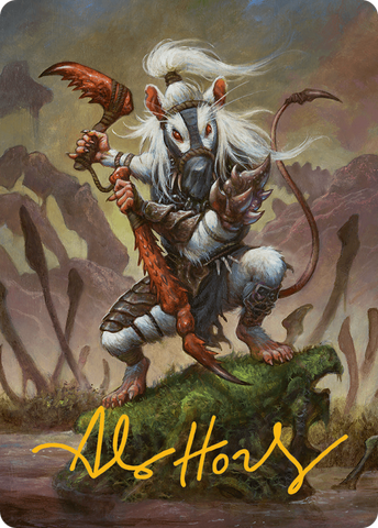 mtg bloomburrow signed art card For the Common Good Art