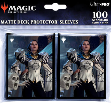 Ultra Pro Magic the Gathering: Murders at Karlov Manor Sleeves (100 Count) Teysa, Opulent Oligarch