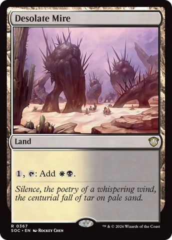 Desolate Mire [Secrets of Strixhaven Commander]