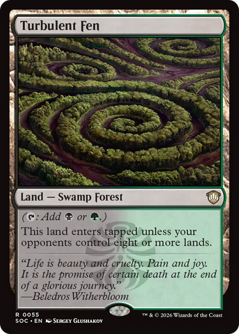 Turbulent Fen [Secrets of Strixhaven Commander]