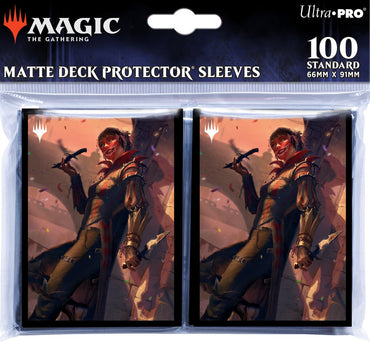 Ultra Pro Magic the Gathering: Murders at Karlov Manor Sleeves (100 Count) Massacre Girl, Known Killer