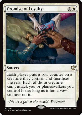 Promise of Loyalty [Secrets of Strixhaven Commander]