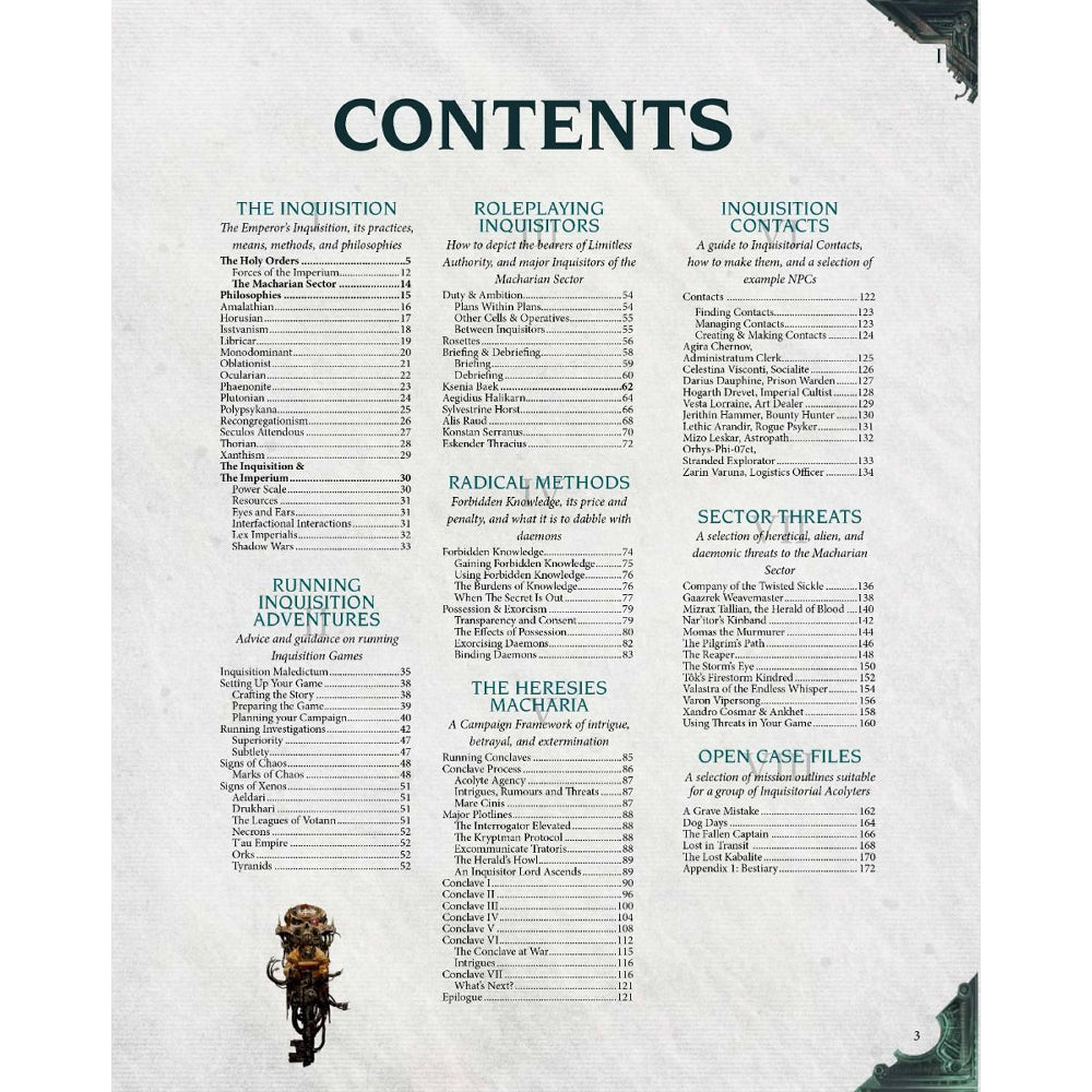 Warhammer 40,000 RPG: Imperium Maledictum - Inquisition GM's Guide (HC)