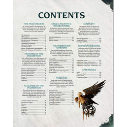 Warhammer 40,000 RPG: Imperium Maledictum - Inquisition Player's Guide (HC)