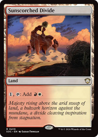 Sunscorched Divide [Secrets of Strixhaven Commander]