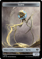 Servo // Thrull Double-Sided Token [Commander Masters Tokens]