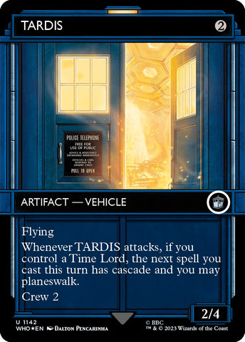 TARDIS (Showcase) (Surge Foil) [Doctor Who]