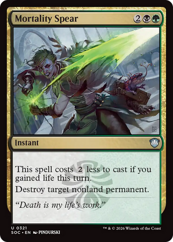 Mortality Spear [Secrets of Strixhaven Commander]