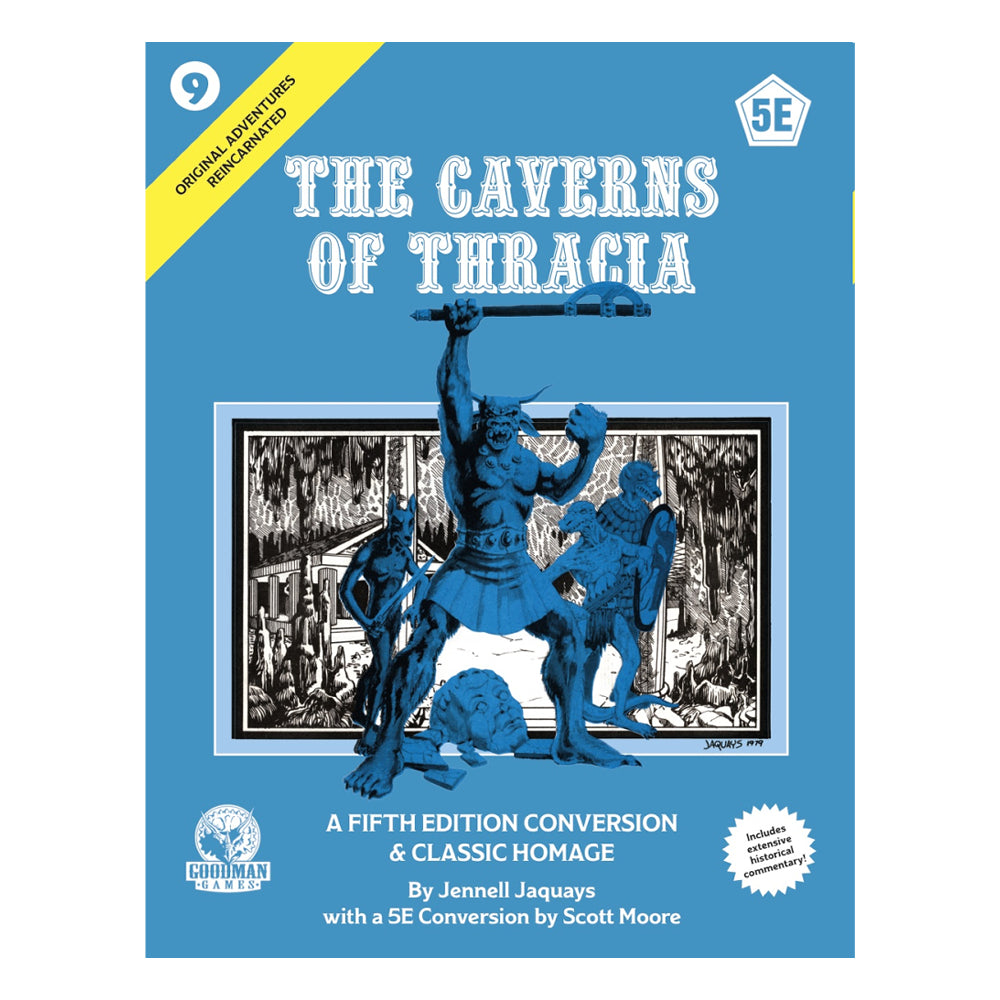 Original Adventures Reincarnated #9:The Caverns of Thracia (5E) (HC)