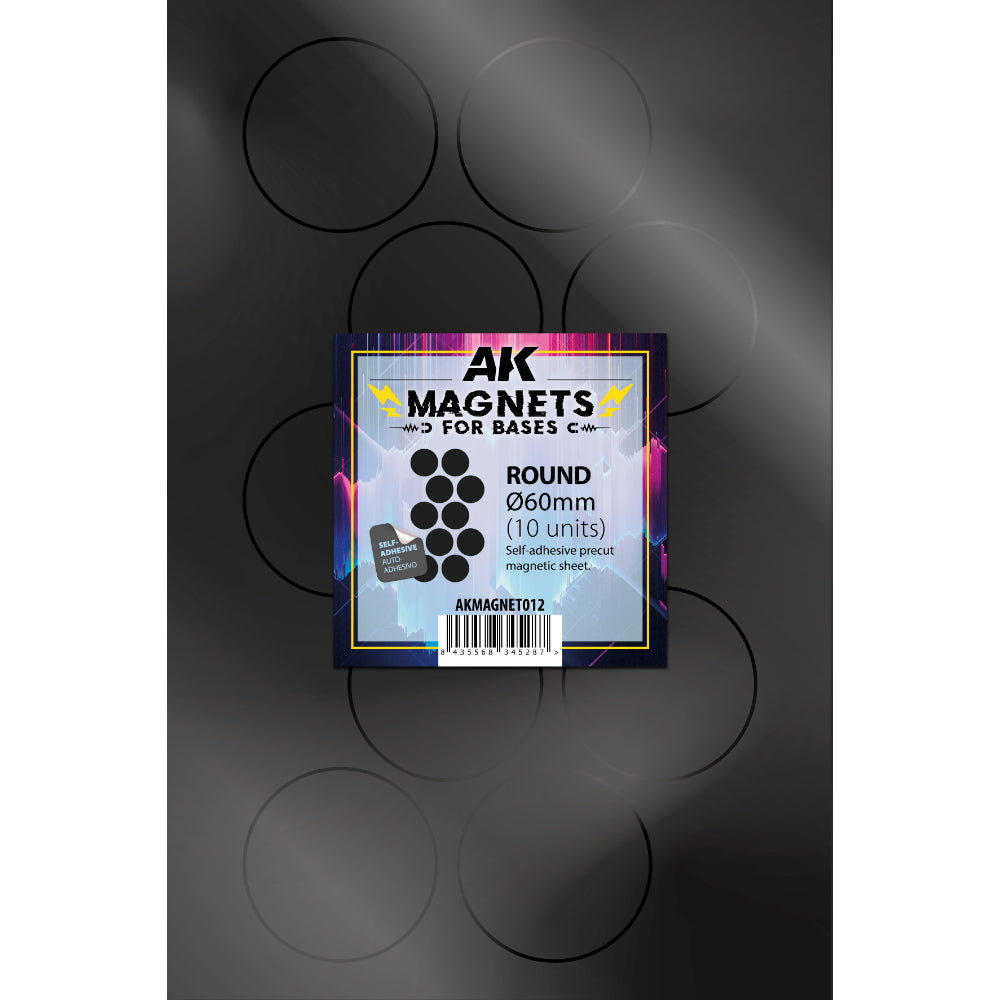 AK: Basing Magnets - Round (60mm / AKMAGNET012)