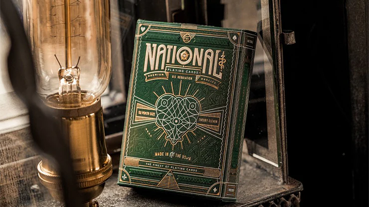 Theory 11 Playing Cards: National (Green)