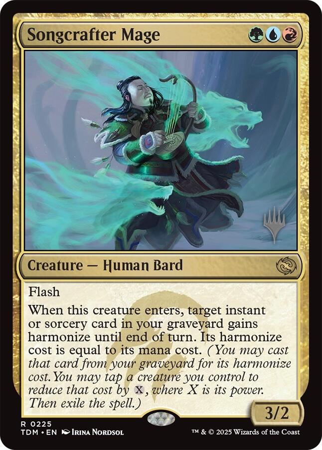 Songcrafter Mage [Tarkir: Dragonstorm Promos]