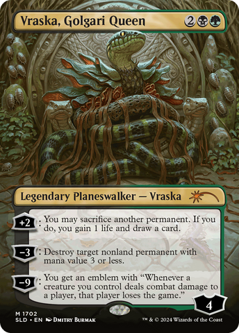 Vraska, Golgari Queen (1702) [Secret Lair Drop Series]