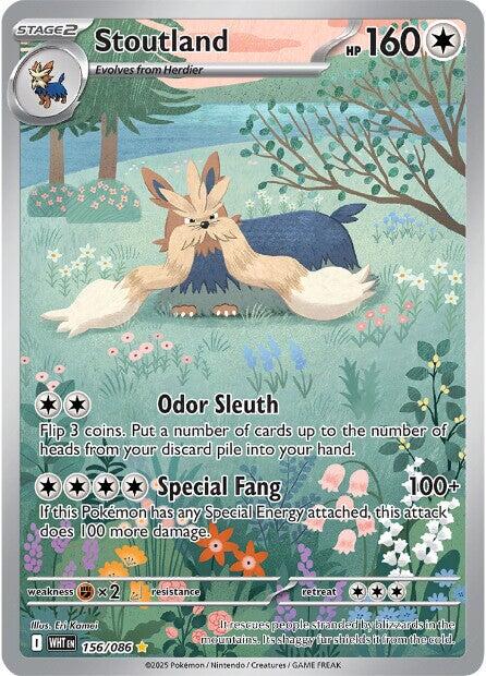 Stoutland (156/086) [Scarlet & Violet: White Flare]