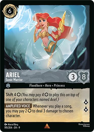 Ariel - Sonic Warrior (195/204) [Fabled]