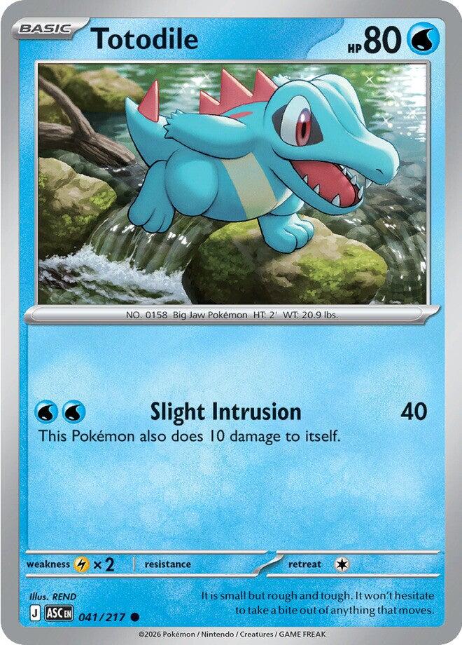 Totodile (041/217) [Mega Evolution: Ascended Heroes]