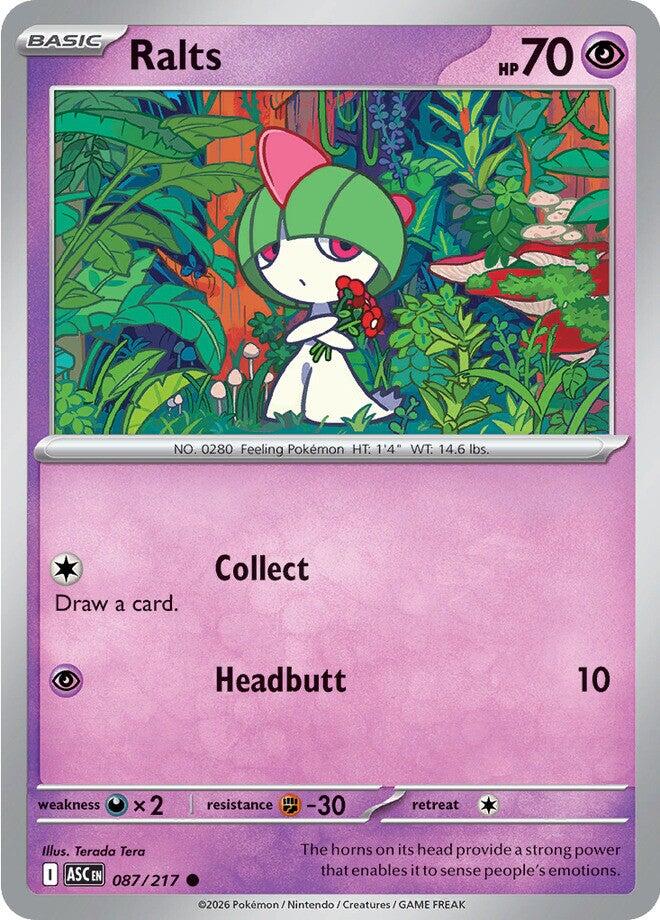 Ralts (087/217) [Mega Evolution: Ascended Heroes]