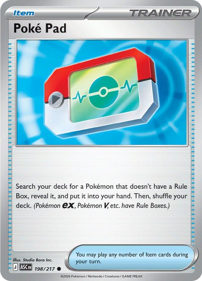 Poke Pad (198/217) [Mega Evolution: Ascended Heroes]