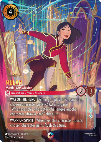 Mulan - Martial Arts Master (Enchanted) (234/204) [Hyperia City]