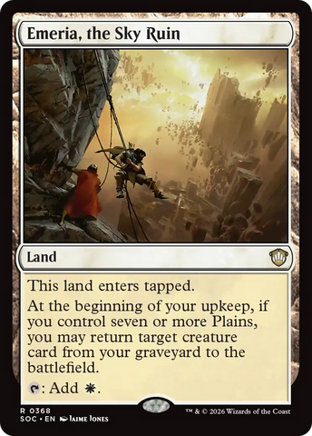 Emeria, the Sky Ruin [Secrets of Strixhaven Commander]