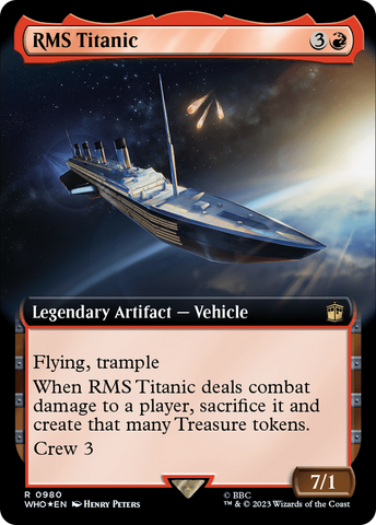 RMS Titanic (Extended Art) (Surge Foil) [Doctor Who]