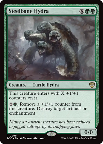 Steelbane Hydra [Secrets of Strixhaven Commander]